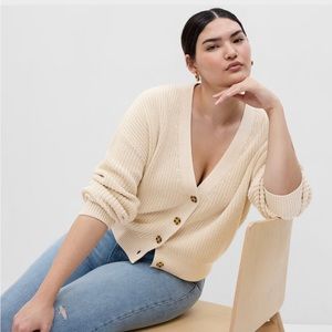 Shaker stitch cardigan